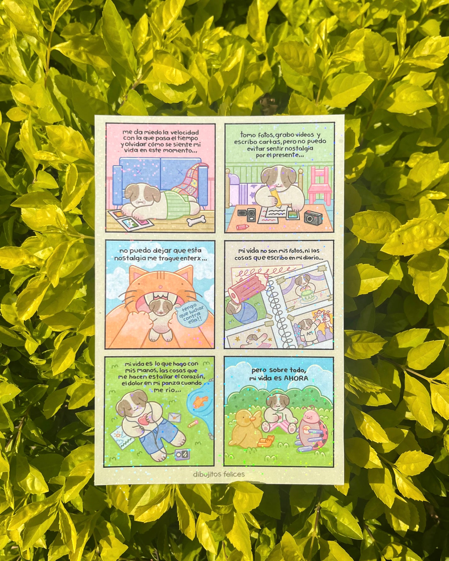 "Mi Vida Es Ahora"- Print