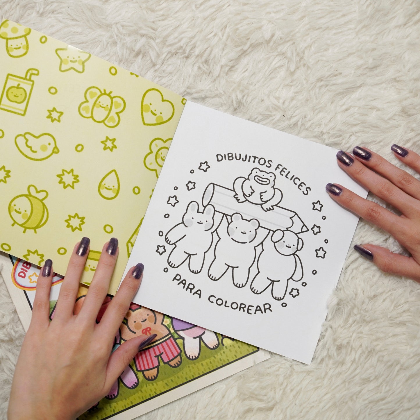 Dibujitos Felices para colorear 🖍🐸🐶🐰🐻