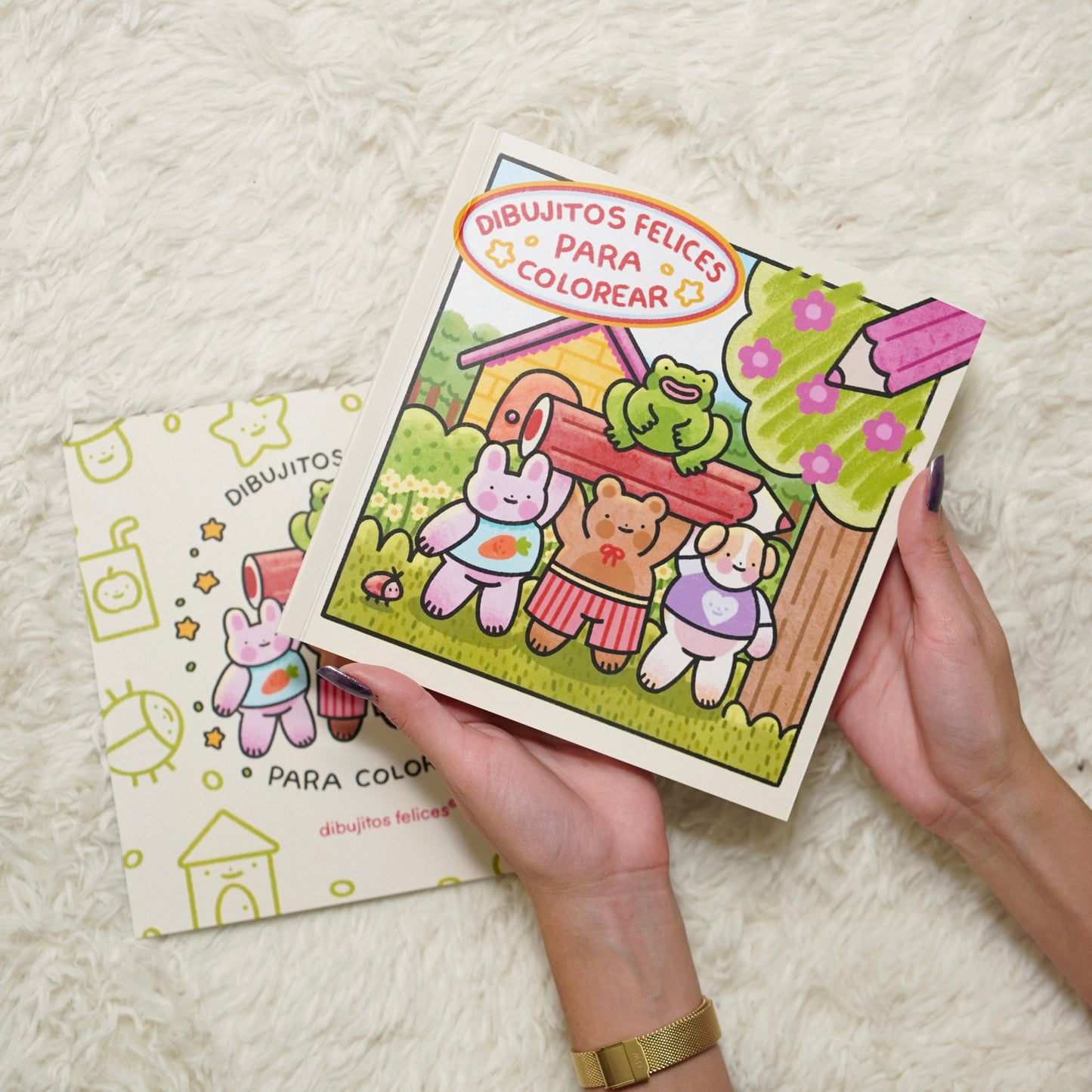 Dibujitos Felices para colorear 🖍🐸🐶🐰🐻