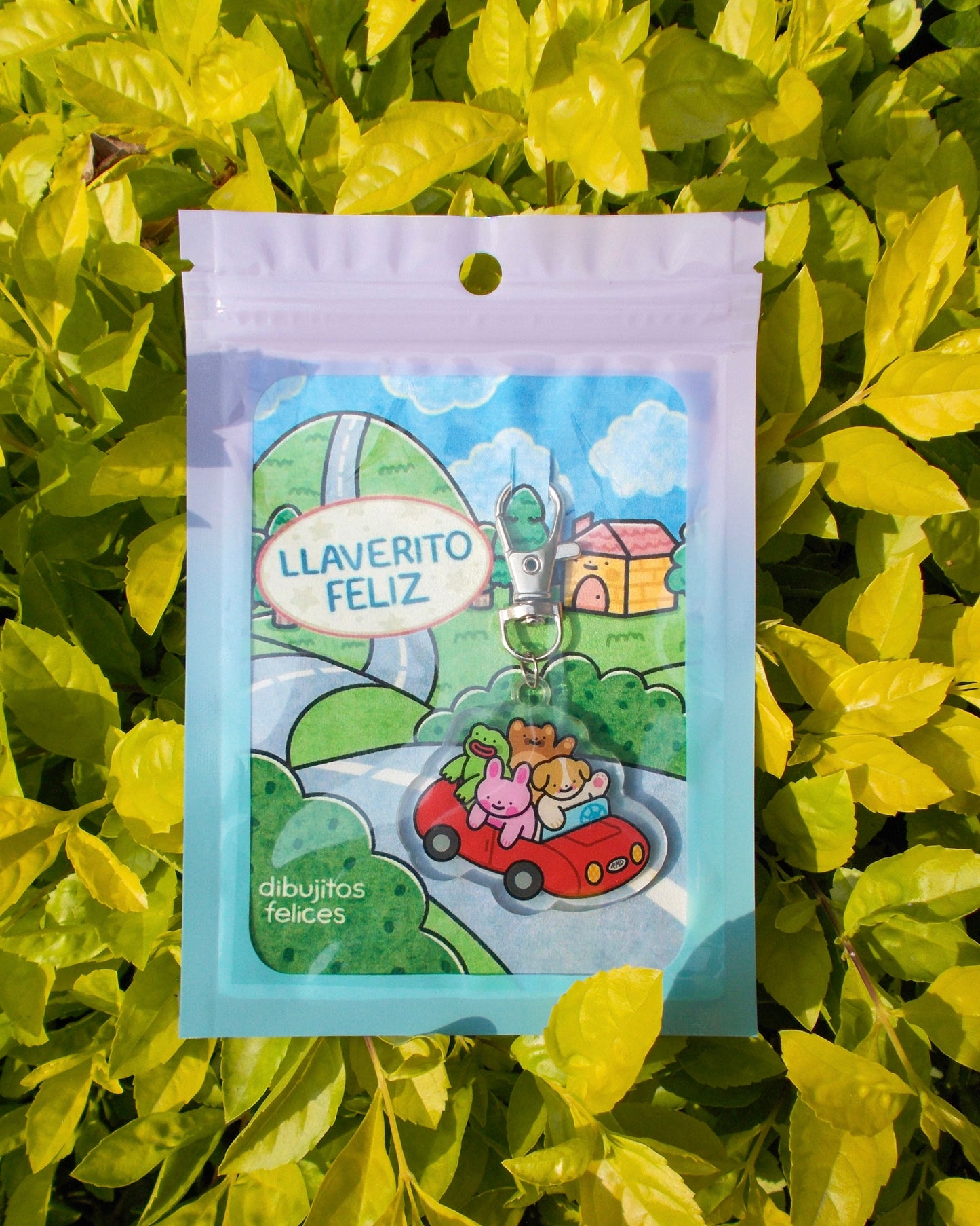Paseíto Feliz- Llavero