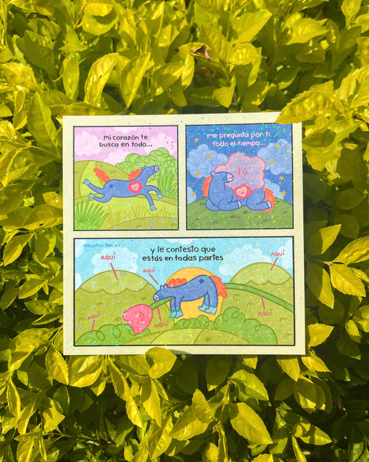 "Estás en Todas Partes"- Print