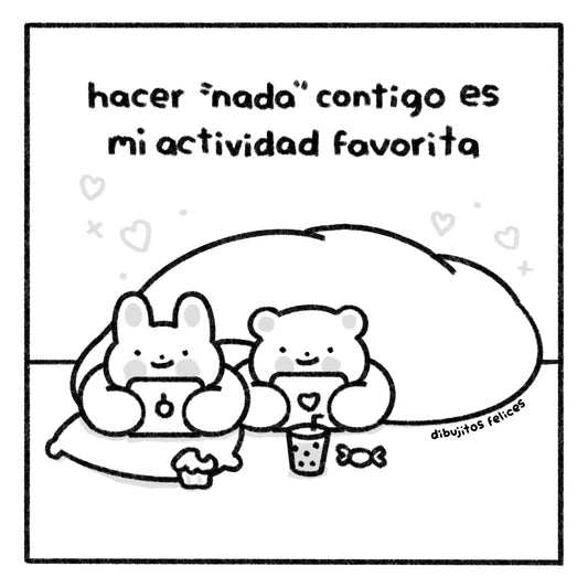 Hacer nada contigo