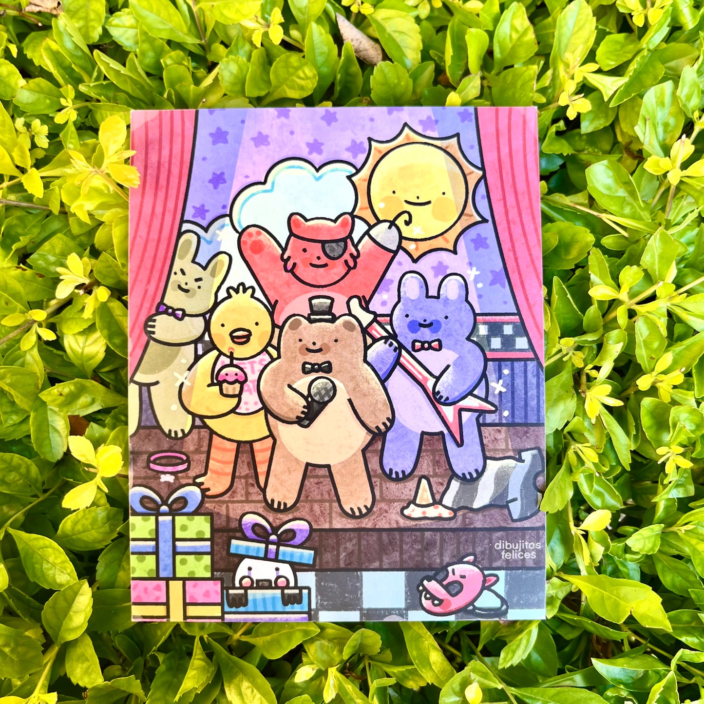 Five Nights at Freddy's fanart- Print