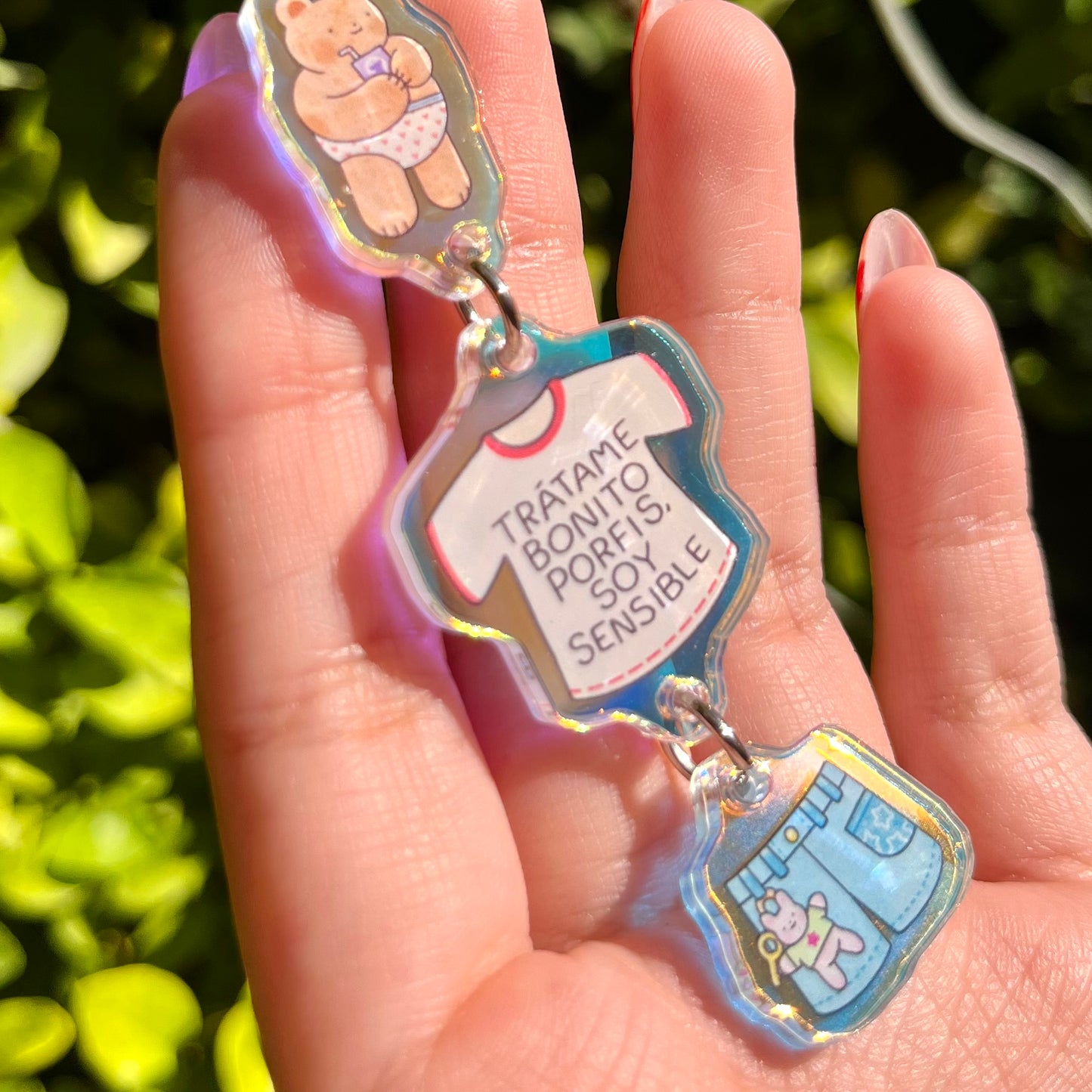 Trátame Bonito- Llavero